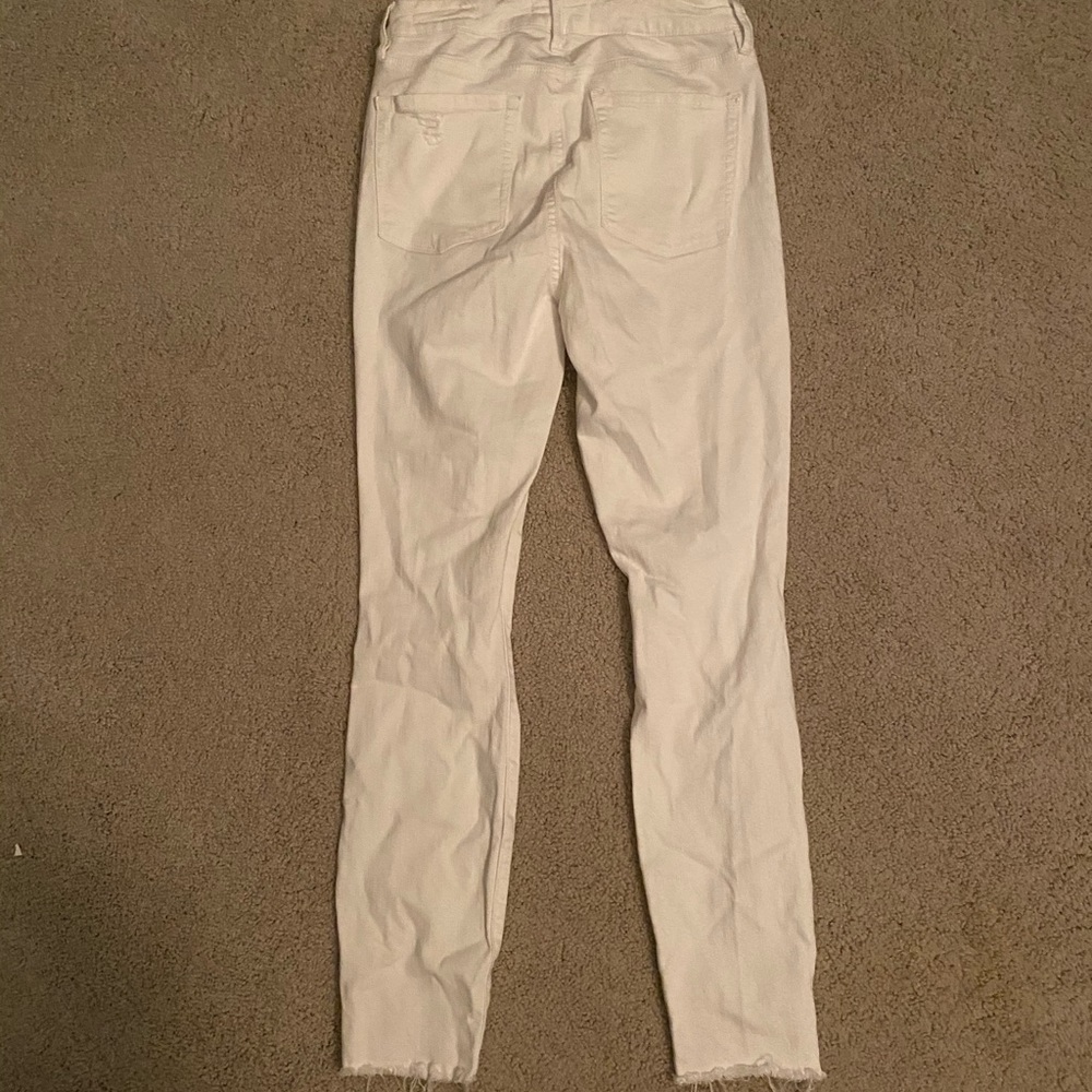 Pacsun Ripped White Jeans